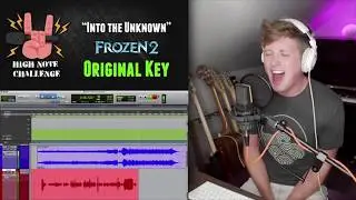 HIGH NOTE CHALLENGE - Into the Unknown (Chase Holfelder) Best Parts