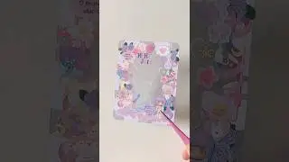 Decorate a toploader with me 🍇♡ Purple theme 🦄୨˚.#shorts #aesthetic #toploader #kpop #asmr #iu #fyp