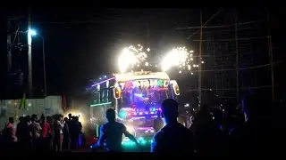 Tajmahal royal entry with air horn to tourist bus Expo MINNAL at Kannanalloor ground| UAE minnal