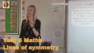 Year 5 KS2 Maths Lesson Observation: Lines of Symmetry