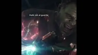 Hulk con el guante: 😖
Thor: 😦👍