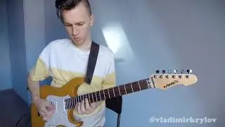 Trap guitar groove HQ ver (Ableton push 2, Axe Fx III, Edwards E SN 145)