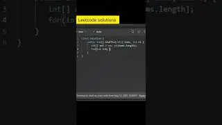 Leetcode solution || Shuffle the Array -1470 