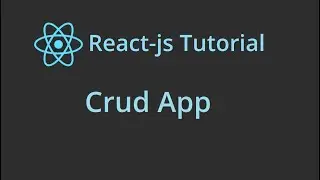 React JS - Crud App (Add, Edit and Delete Courses)