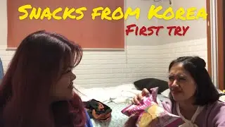 Reacting to Korean Snacks