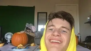 Carving Pumpkins in Onesies!!! (Happy Halloween)