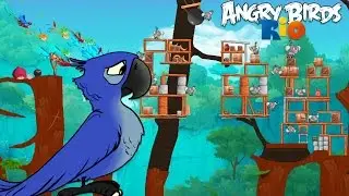 Angry Birds Rio - Rovio Entertainment Ltd 2 TIMBER TUMBLE Level 12-16