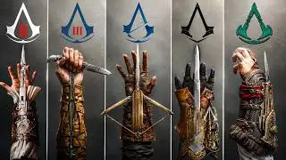 Evolution of Hidden Blade in Assassin's Creed Games (2007-2020)
