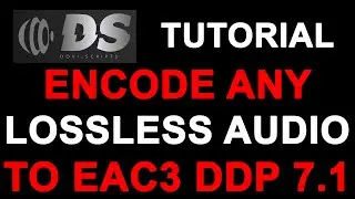 DoVi_Scripts Tutorial: Encode TrueHD Atmos DTS-X DTS-HD MA FLAC PCM to Dolby Digital PLUS EAC3 DD+