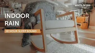 Rocking Chair and Rain Sleep Sound - 10 Hours - Black Screen