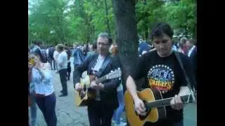 В.Шумов - акустический концерт на Чистых прудах