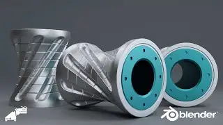 Blender Hard Surface Modeling _ Blender Subdivision Surface Modeling