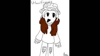 Drawing for urlocalfriend or @Justanormalhumanbeing. :D #art #cute #smily #fanart