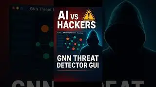 🚨 AI vs Hackers! | Python GNN Threat Detector 🕵️‍♂️⚡ Real-time Cyber Defense GUI 💻🔥 