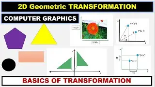 Two Dimensional Geometric Transformations |TRANSFORMATION BASICS| ~xRay Pixy