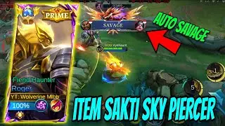 ITEM SAKTI SKY PIERCER AUTO SAVAGE‼️NEW BUILD HYPER ROGER TERBARU | BEST BUILD ROGER 2024