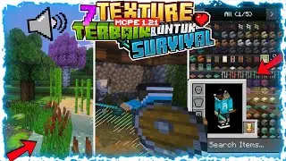 BEST‼️ 7 COOL TEXTURE PACKS PERFECT FOR SURVIVAL! (BEDROCK / MCPE) Support 1.21+