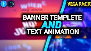 Mega pack For YouTubers |Text Animation Alight Motion Preset | Top Gaming Banner Template | gfx pack