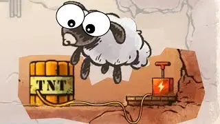3 sheep in Dungeon # 2. Explode sheep in a cave