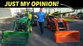 JOHN DEERE VS KUBOTA: 1025R VS B2601: THE OPINION 👩‍🌾🚜👨‍🌾