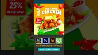 #shortsCorelDraw Tutorial Foods social media post or flyer template#CorelDRAW#GraphicDesign