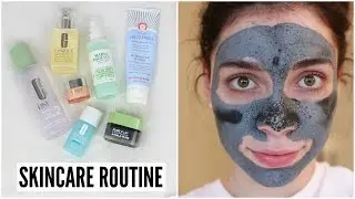 SKINCARE ROUTINE | Dry Skin + Acne
