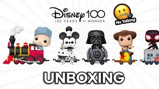 Disney 100 Funkp Pop Train Unboxing Complete Set Amazon Exclusive | 100 Years Of Wonder
