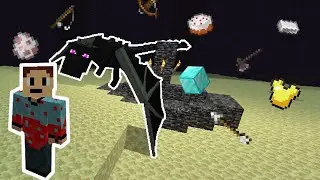 Minecraft But Items Drop From The Sky!