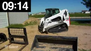 Bobcat Attachment Versatility: Power Bob-Tach™