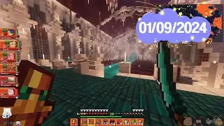 [01/09/2024] more minecraft adventures & league w/ janet john shoto tenzin :3