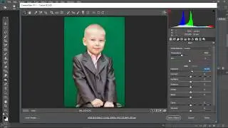 Как убрать зеленый фон за 3 минуты / Chroma key isolating 3 minut