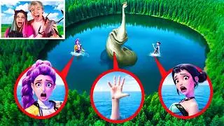 MY DRONE CAPTURED HAND SEA MONSTER VS RUMI IN REAL LIFE!