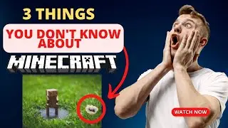 😱 3 Hidden Facts You don't know about Minecraft | minecraft update 1.20 | minecraft 100 days