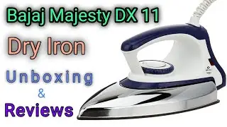Bajaj Majesty DX 11 Dry Iron Unboxing and Review | 2024 | Hindi