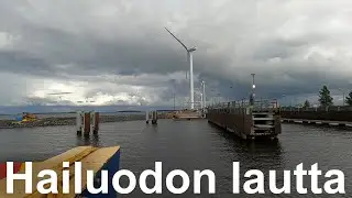 Meriluoto lautan rantautuminen