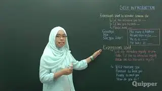 Self Introduction I - Quipper Video - Bahasa Inggris Kelas 10 - Kurikulum 2013