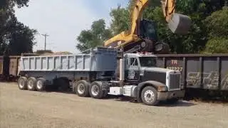 Увлекательная разгрузка вагонов!