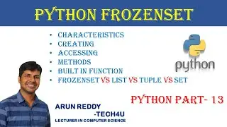 PYTHON PART 12 - FROZENSET