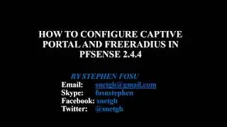 Update: FreeRadius and Captive Portal Customization on Pfsense 2.4.4