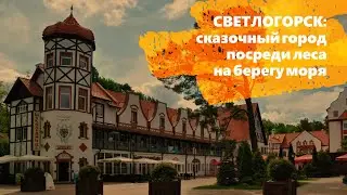 СВЕТЛОГОРСК: сказочный город посреди леса на берегу моря. Калининградская обл., июль 2023.