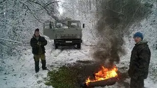 Как не нужно бортировать колёса на КамАЗе