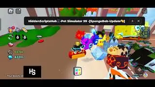 Pet Simulator 99 Script Pastebin   SpongeBob Update  Dupe pets, auto farm and more!