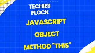 JavaScript object method 