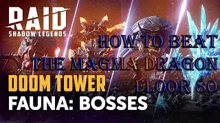 HOW TO BEAT THE MAGMA DRAGON | FLOOR 80 | DOOM TOWER NORMAL | Raid: Shadow Legends