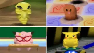 Game n°351 - Pokemon Stadium ( N64 ) All minigames