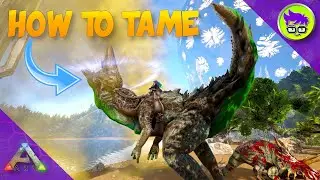 How to tame Heterogeneumsaur in Ark! - Ark Taenia Stella