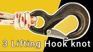 3 Simple Ways To Tie Lifting Hook (tutorial) 