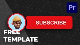 Free YouTube Subscribe Animation Template | Premiere Pro Mogrt