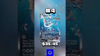 Top 5 Vaporeon Pokémon Cards #pokemon #pokemoncards #shorts
