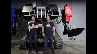 MegaBot's faster giant robot arm!